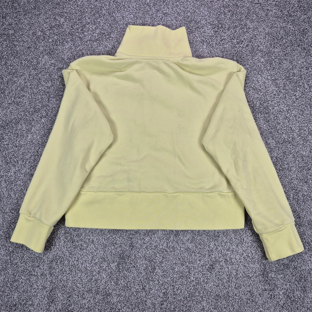 Vuori Sedona Sport Half Zip Pullover Womens XS Yellow Cropped Sweatshirt - Picture 2 of 9